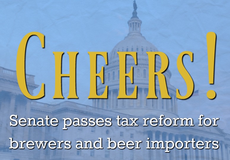 Tax Reform Senate Passage website