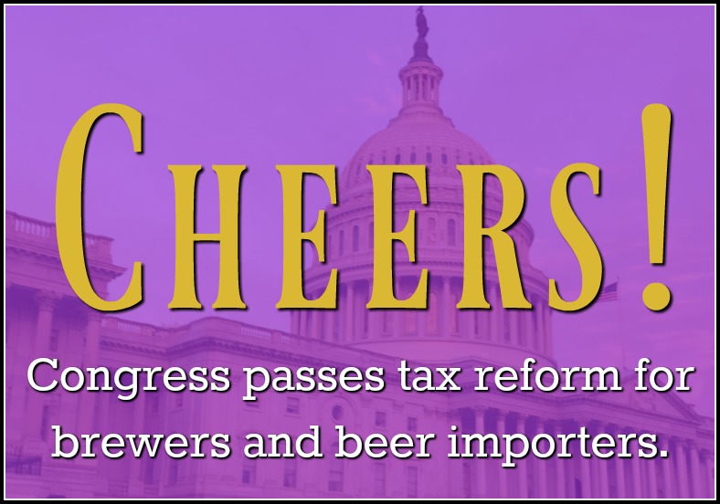 Tax Reform Congress Passage website